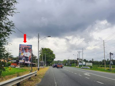 Claude Noel Hwy, Lowlands heading East (same side) 24ft H x 16ft W