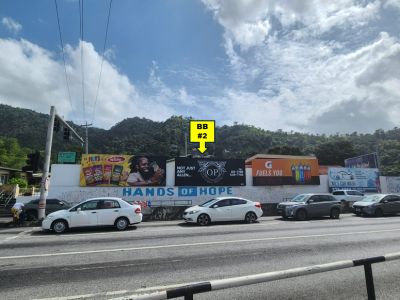 Four Roads, Diego Martin, BB#2 32ft W x 12ft H each