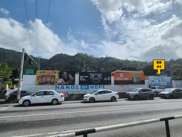 Four Roads, Diego Martin, BB#4 32ft W x 12ft H