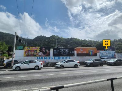 Four Roads, Diego Martin, BB#4 32ft W x 12ft H