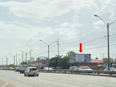 X1 Beetham Highway Port of Spain, Beetham Gardens for traffic heading West