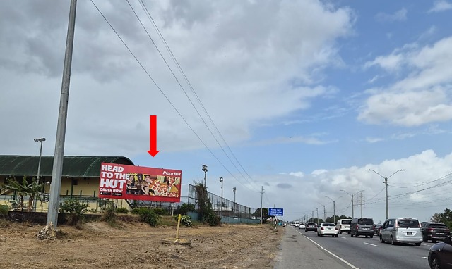 X13 Beetham Highway Port of Spain, Betham Gardens, Eastbound, same side