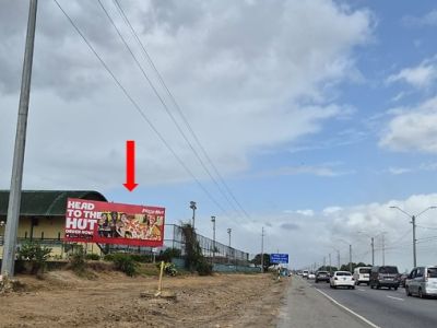 X13 Beetham Highway Port of Spain, Betham Gardens, Eastbound, same side