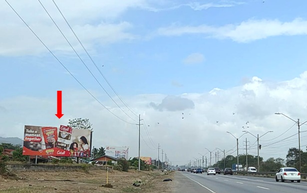 X16 Beetham Highway Port of Spain, Beetham Gardens, Eastbound, same side
