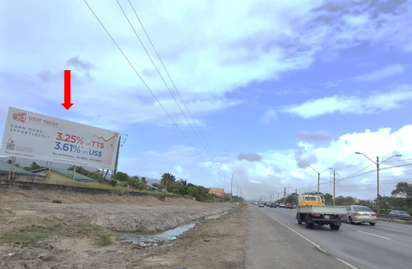 X18 Beetham Highway Port of Spain. Beetham Gardens, Eastbound, same side