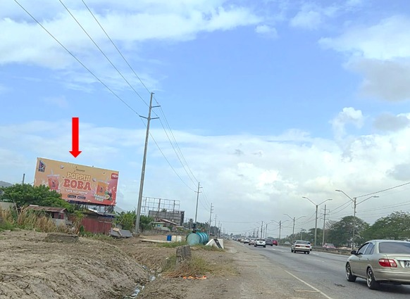 X21 Beetham Highway Port of Spain, Beetham Gardens, Eastbound, same side