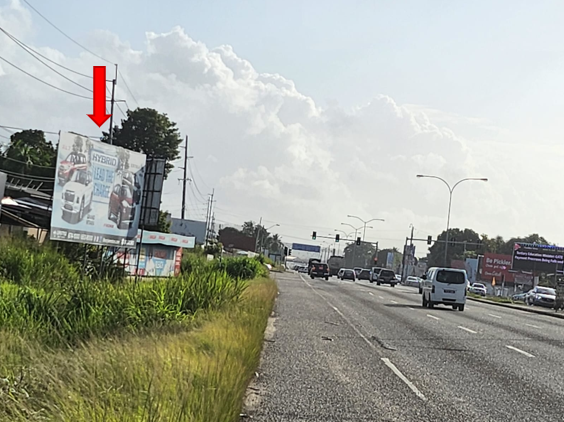 St Augustine- Churchill Roosevelt Highway, Eastbound, (same side)  40ft W x 16ft H