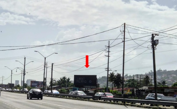 X25 Beetham Highway Port of Spain, Beetham Gardens, Westbound
