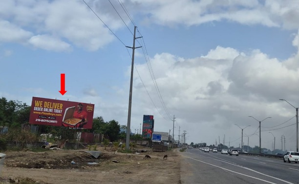 X31 Beetham Highway Port of Spain, Beetham Gardens, Eastbound, same side