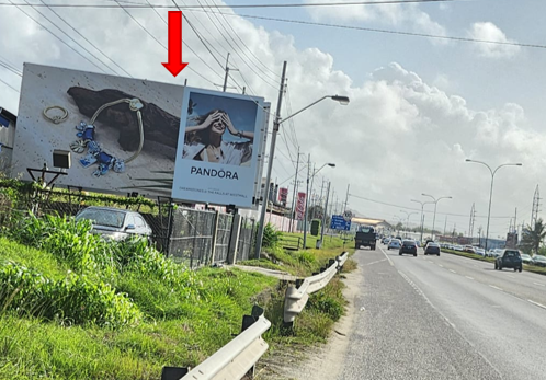 Pasea, Churchill Roosevelt Highway, Eastbound, (same side) WITH LIGHTS 30ft W x 14ft H
