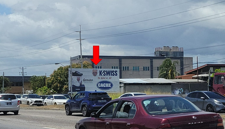 Pasea, Churchill Roosevelt Highway, for Westbound traffic WITH LIGHTS 30ft W x 14ft H