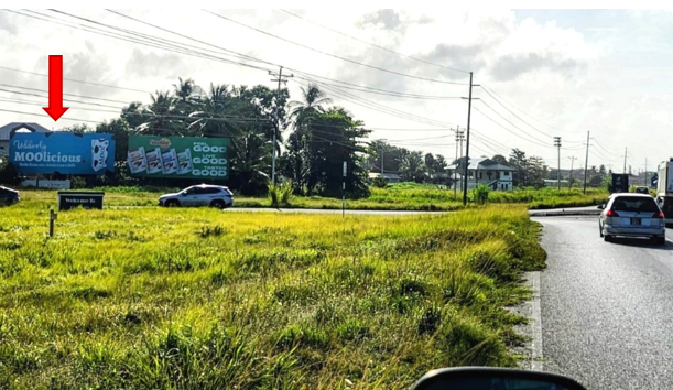 Trincity, BB#1 Churchill Roosevelt Highway, Eastbound, (same side) 40ft W x 16ft H