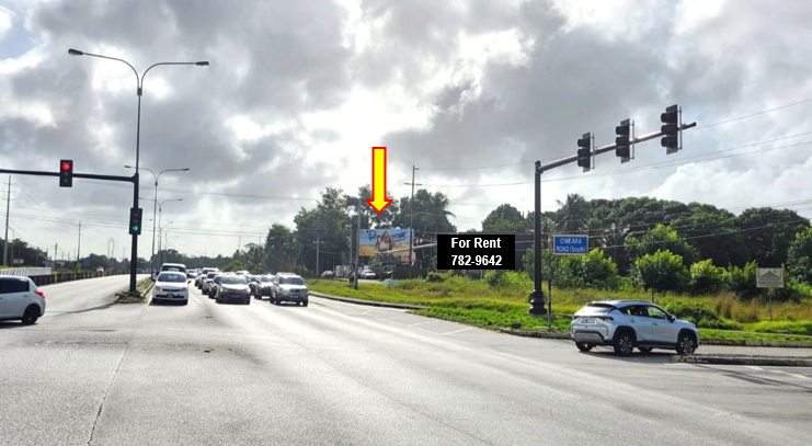 Arima, BB#1 Churchill Roosevelt Highway, Eastbound BB#1 40ft W x 16ft H