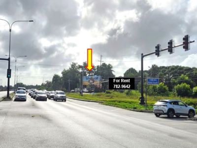 Arima, BB#1 Churchill Roosevelt Highway, Eastbound BB#1 40ft W x 16ft H