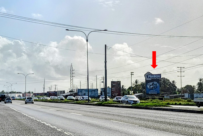 Macoya – for traffic heading East  16ft W x 24ft H