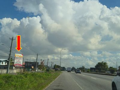 Charlieville Southbound (same side) 30ft H x 20ft W