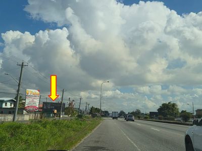 Charlieville Southbound (same side)  40ft W x 16ft H