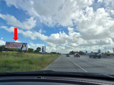 Chaguanas Southbound (same side), near Brentwood 40ft W x 16ft H