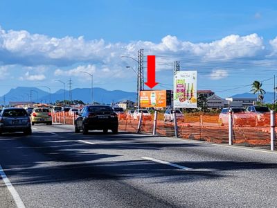 Chaguanas- for traffic heading North before Brentwood 40’ W x 16’ H