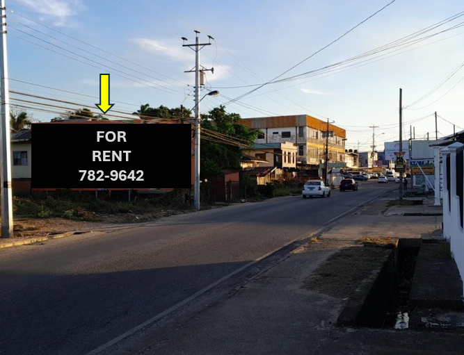Penal - for traffic travelling between Debe and Penal 32’ W x 12’ H