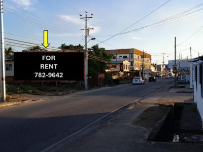 Penal - for traffic travelling between Debe and Penal 32’ W x 12’ H