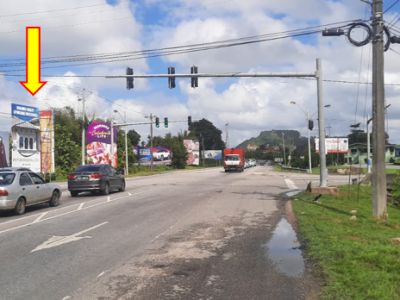 Golconda heading into San Fernando  20’ W x 30’ H